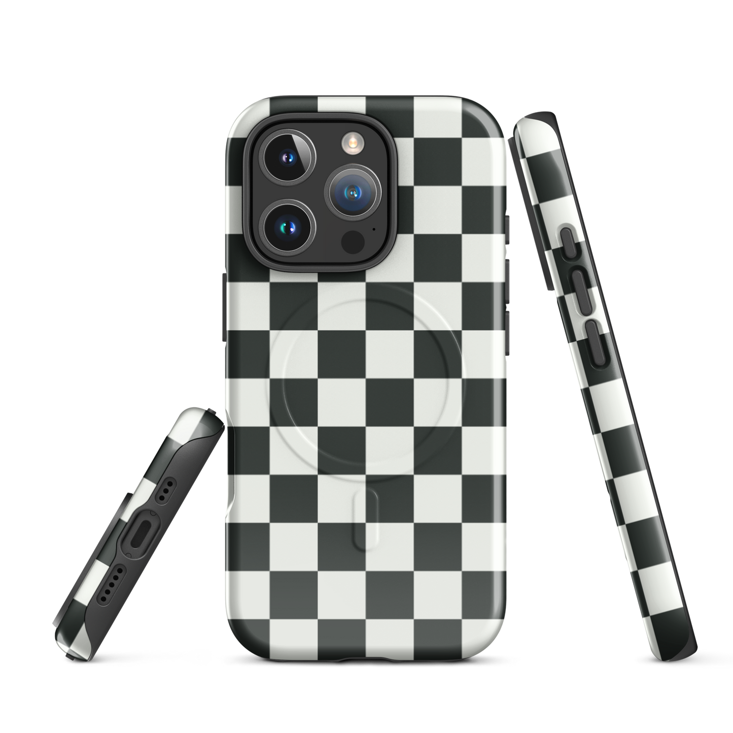 CHECKMATE Bold Checkerboard MagSafe® Tough Case for iPhone®