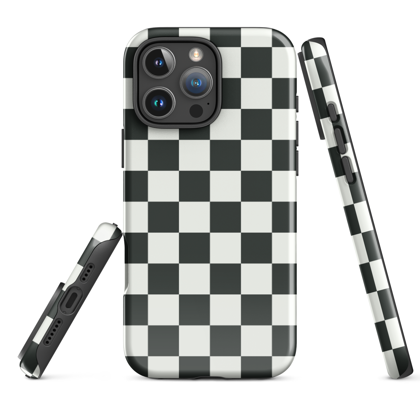 CHECKMATE Bold Checkerboard Tough Case for iPhone®