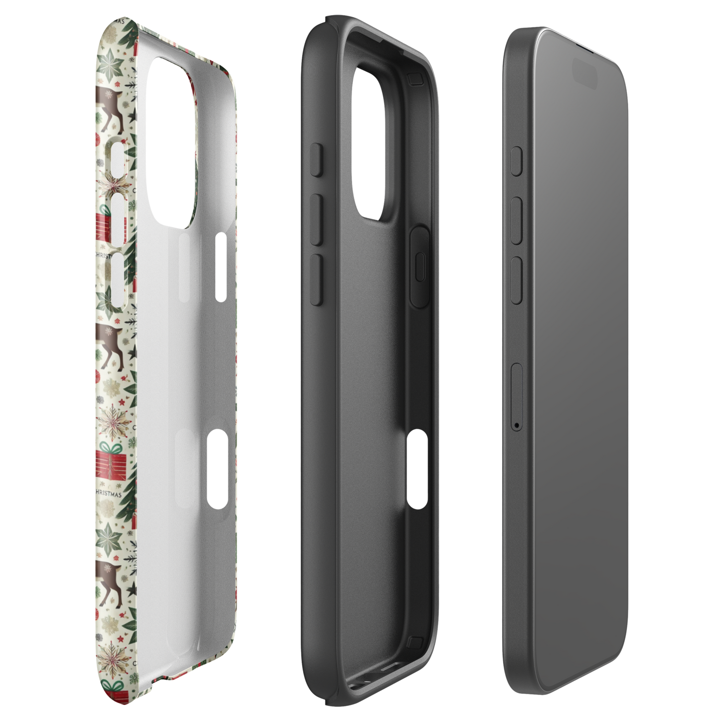 Holiday Tough Case for iPhone® – Festive Style, Exceptional Protection 🎄✨